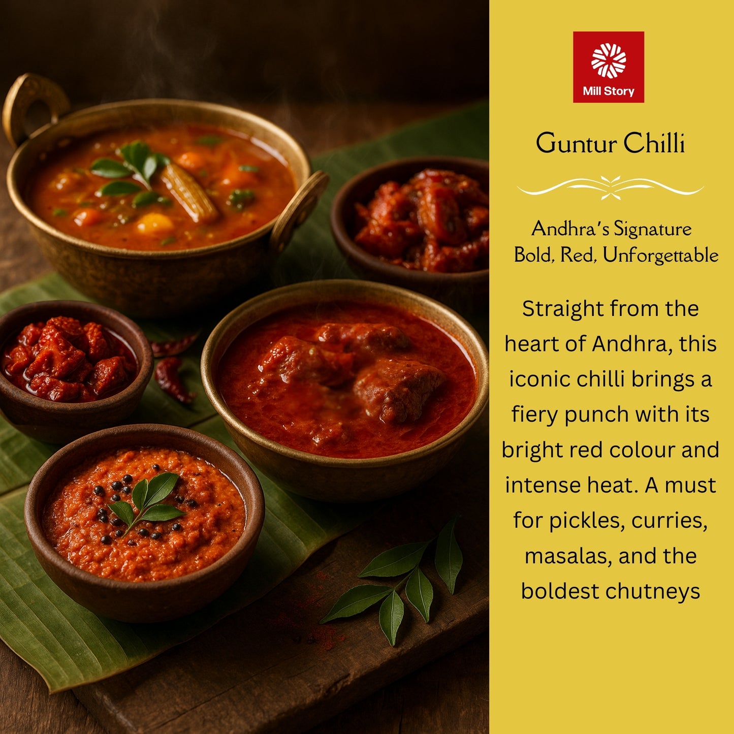 Guntur Red Chilli (Spicy): The Foundation of Andhra Cuisine
