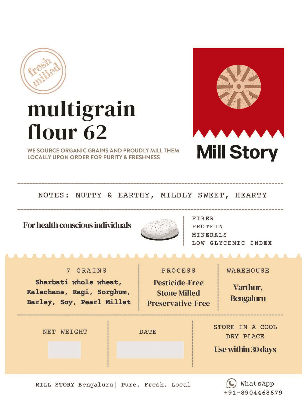 Multigrain Flour #62
