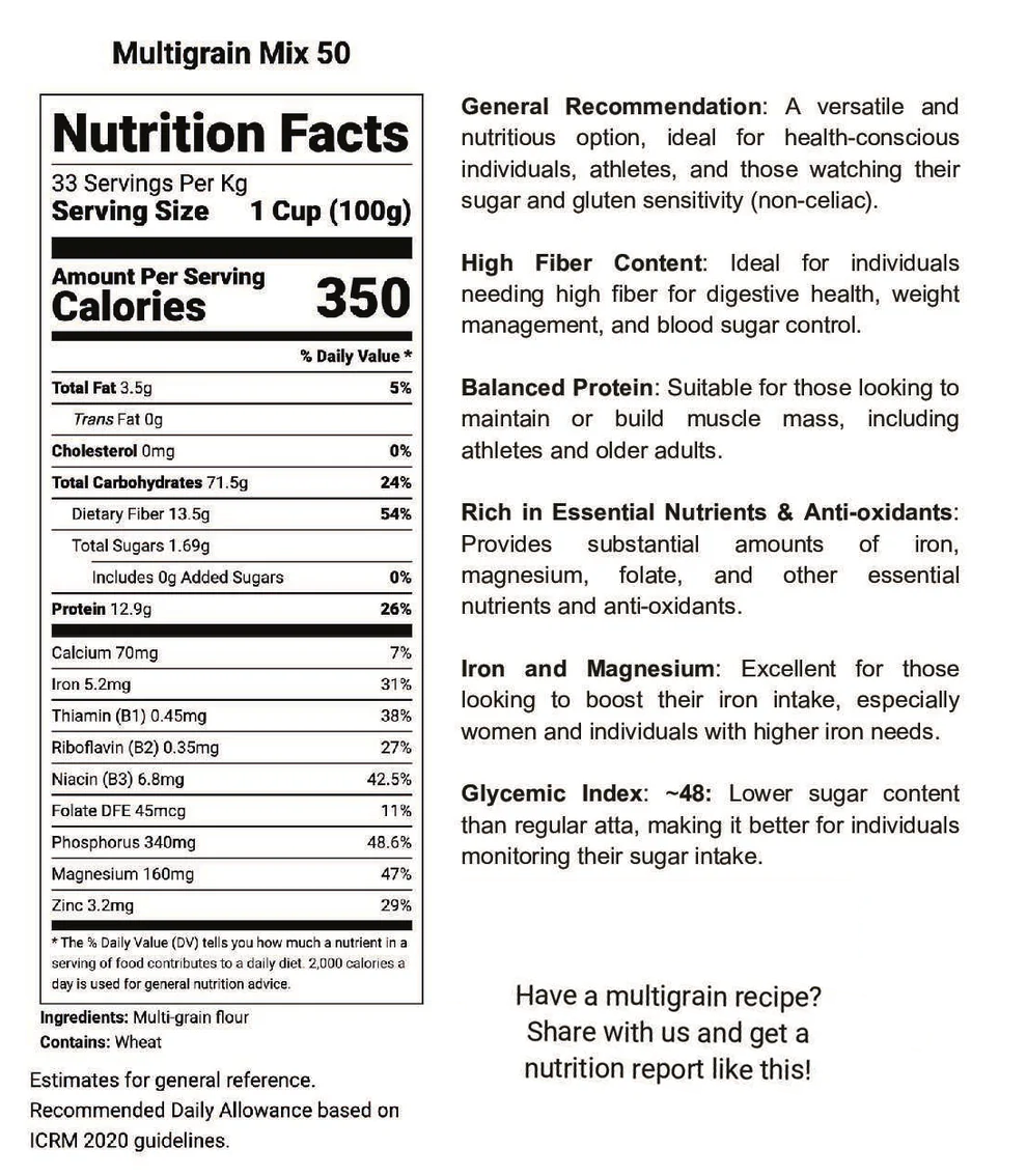 Multigrain Flour #50