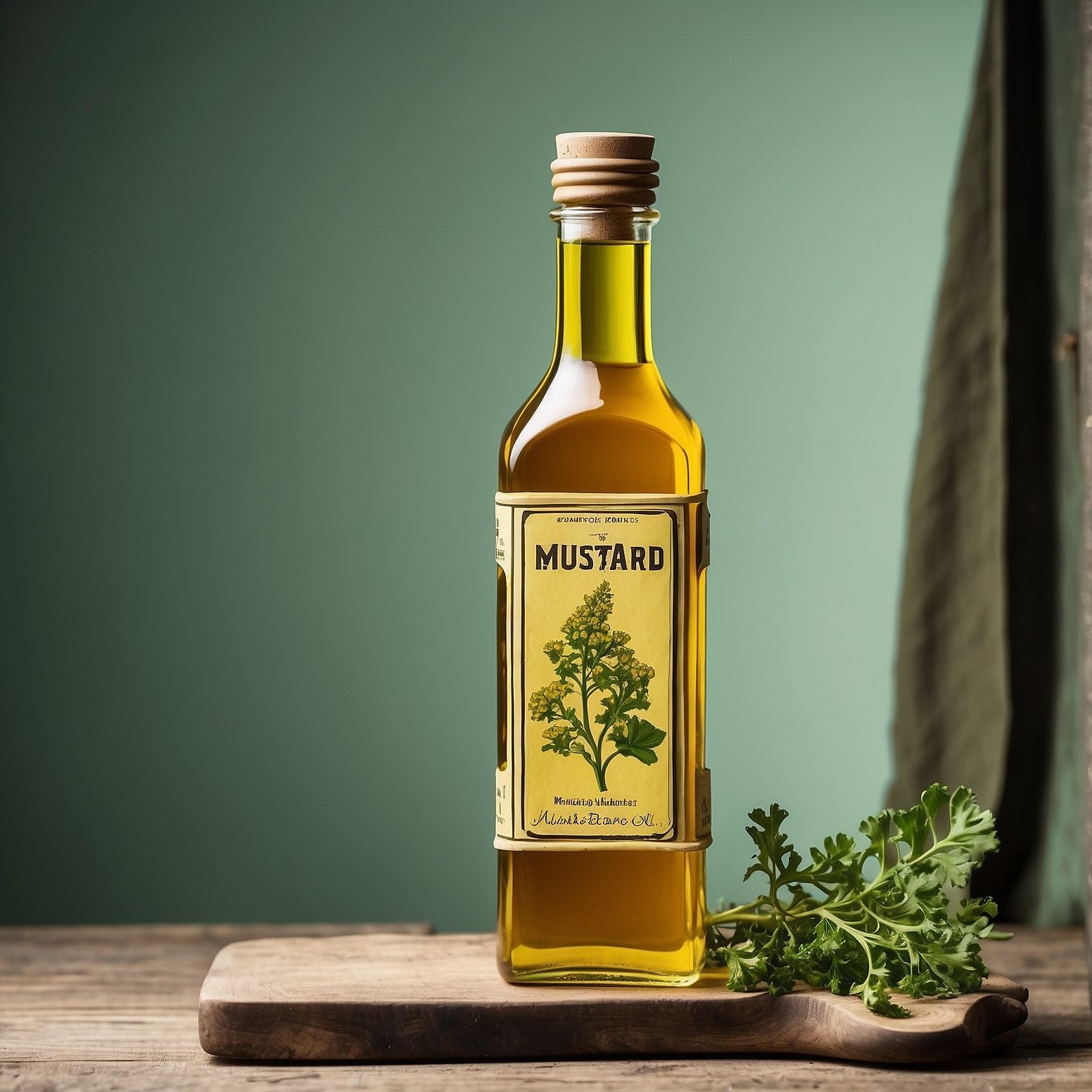 Wood-Pressed Yellow Mustard Oil - Mill Story