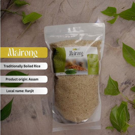Assam Mairong Rice - Diabetic Friendly Parboiled Rice (Low GI) - Mill Story