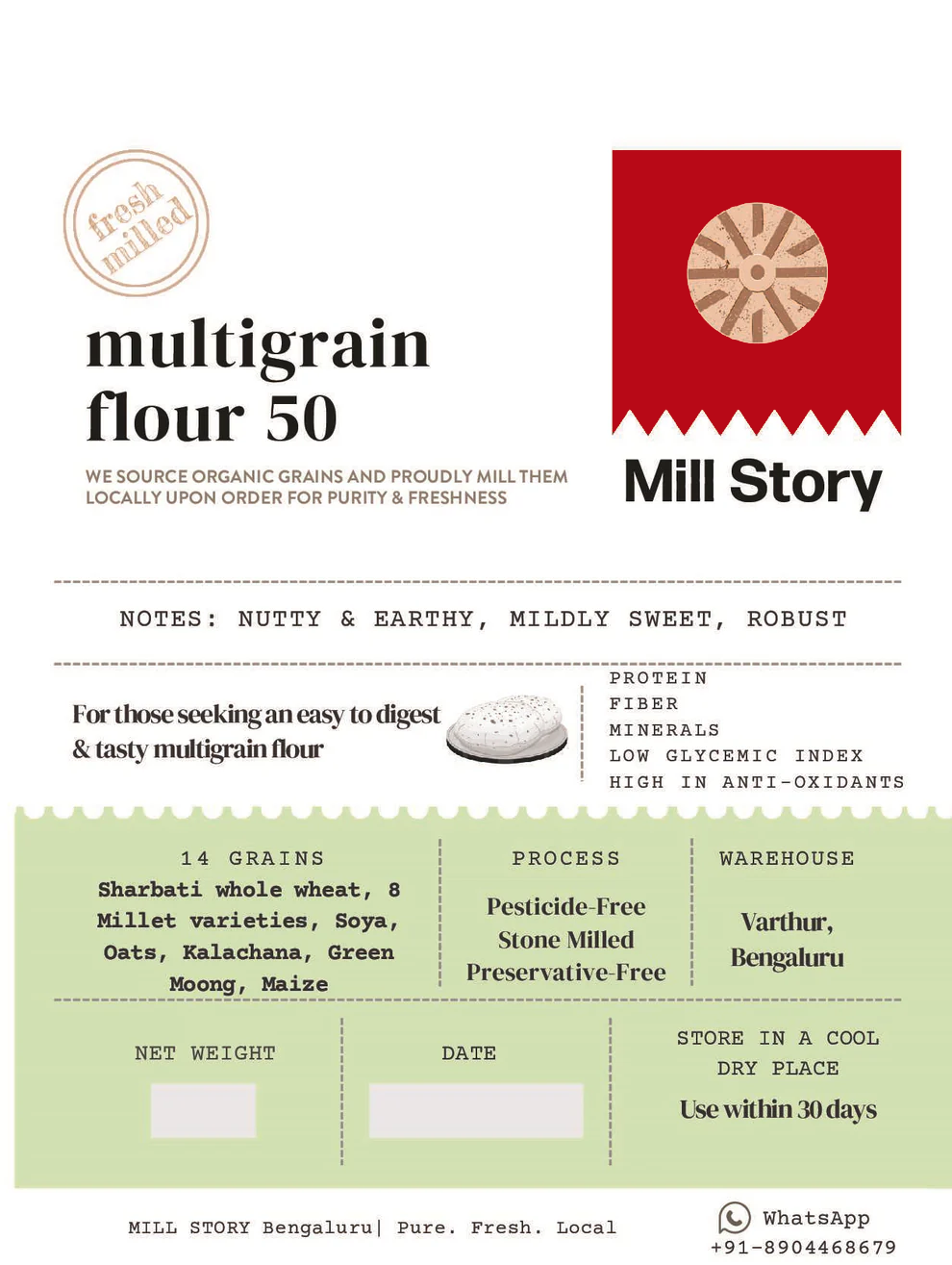 Multigrain Flour #50