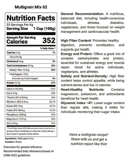 Multigrain Flour #62